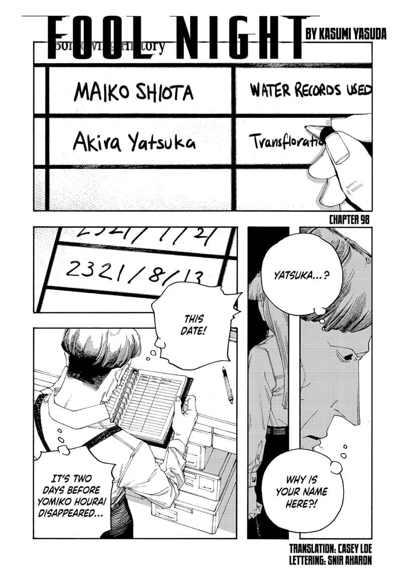 Fool Night chapter 98, page 1