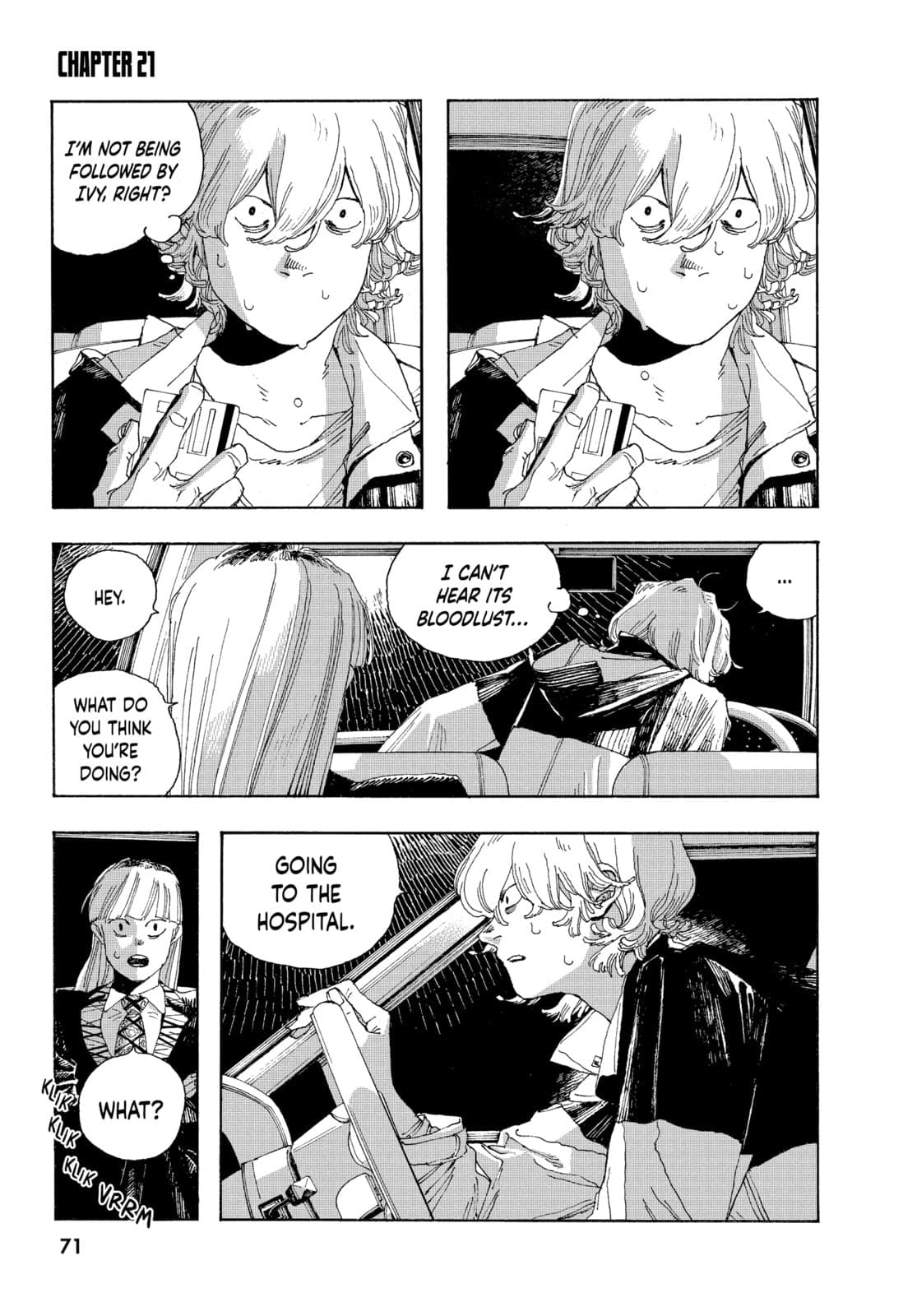 Fool Night chapter 21, page 1