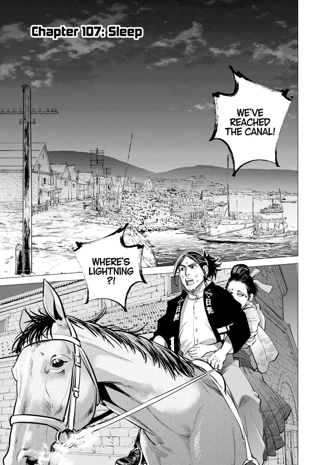 Golden Kamuy chapter 107, page 1