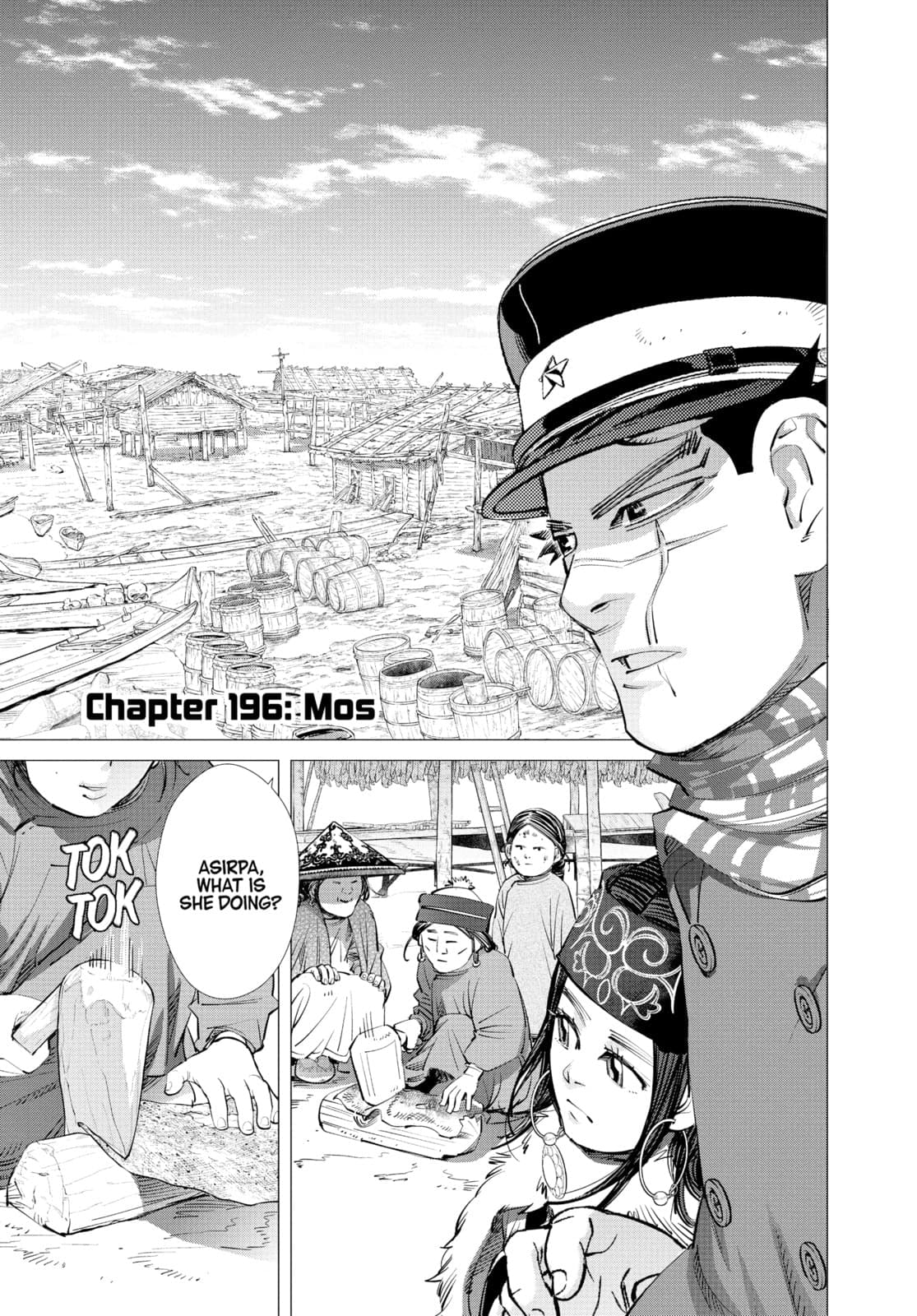 Golden Kamuy chapter 196, page 1