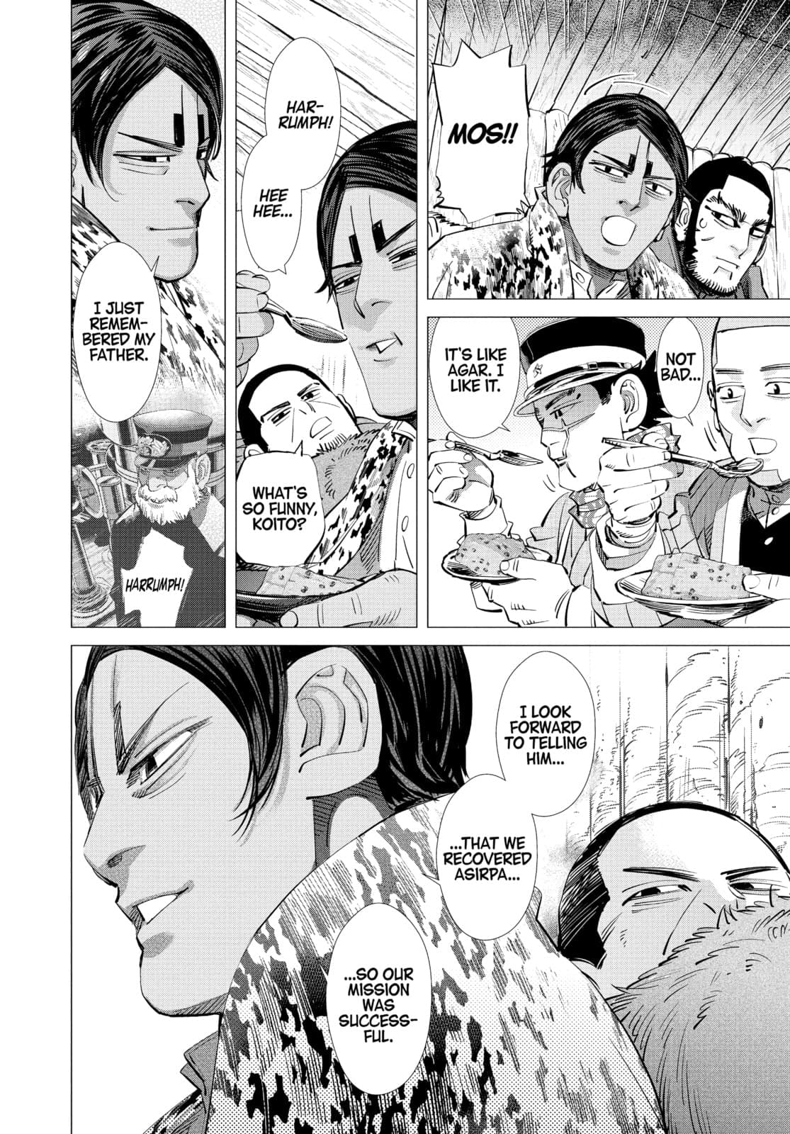 Golden Kamuy chapter 196, page 4