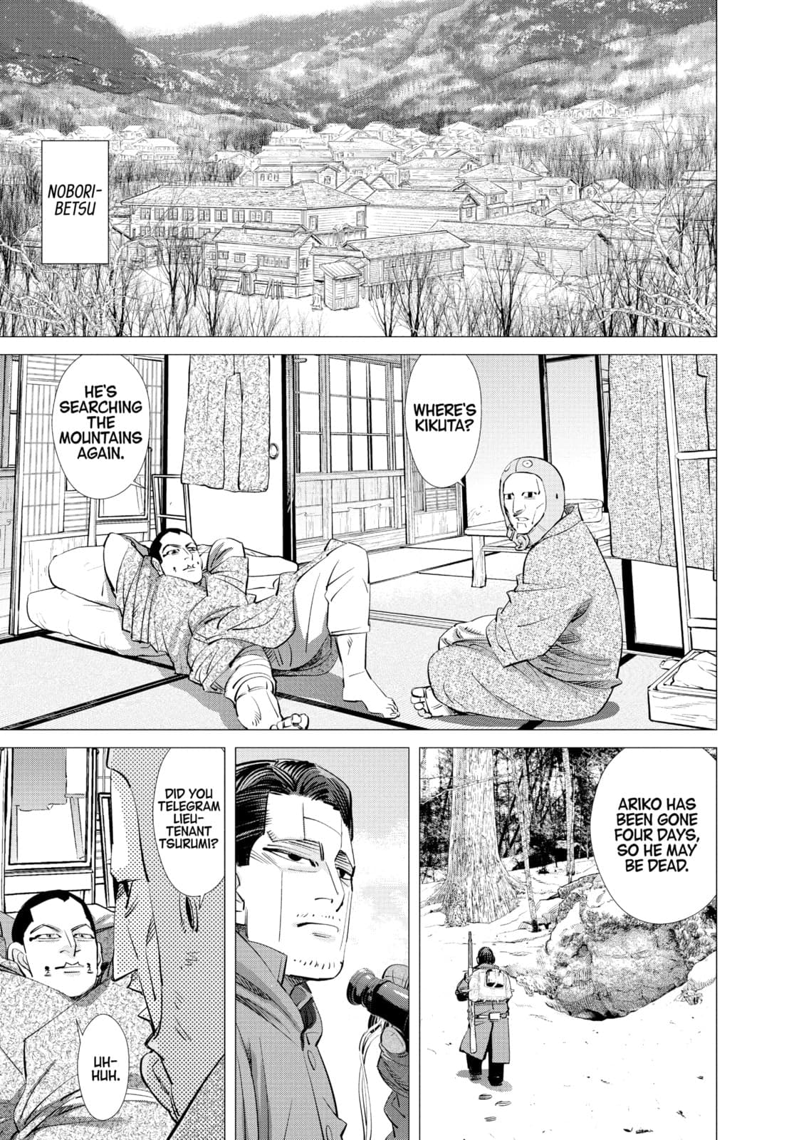 Golden Kamuy chapter 196, page 9