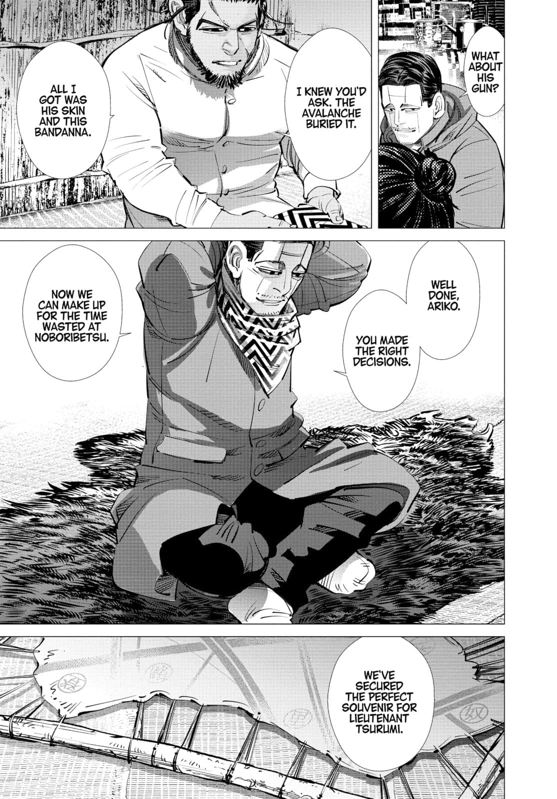 Golden Kamuy chapter 196, page 13