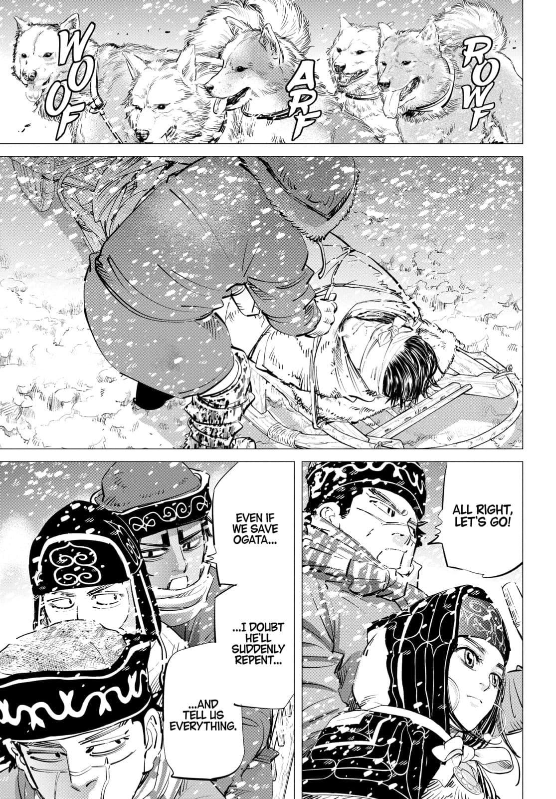 Golden Kamuy chapter 196, page 17