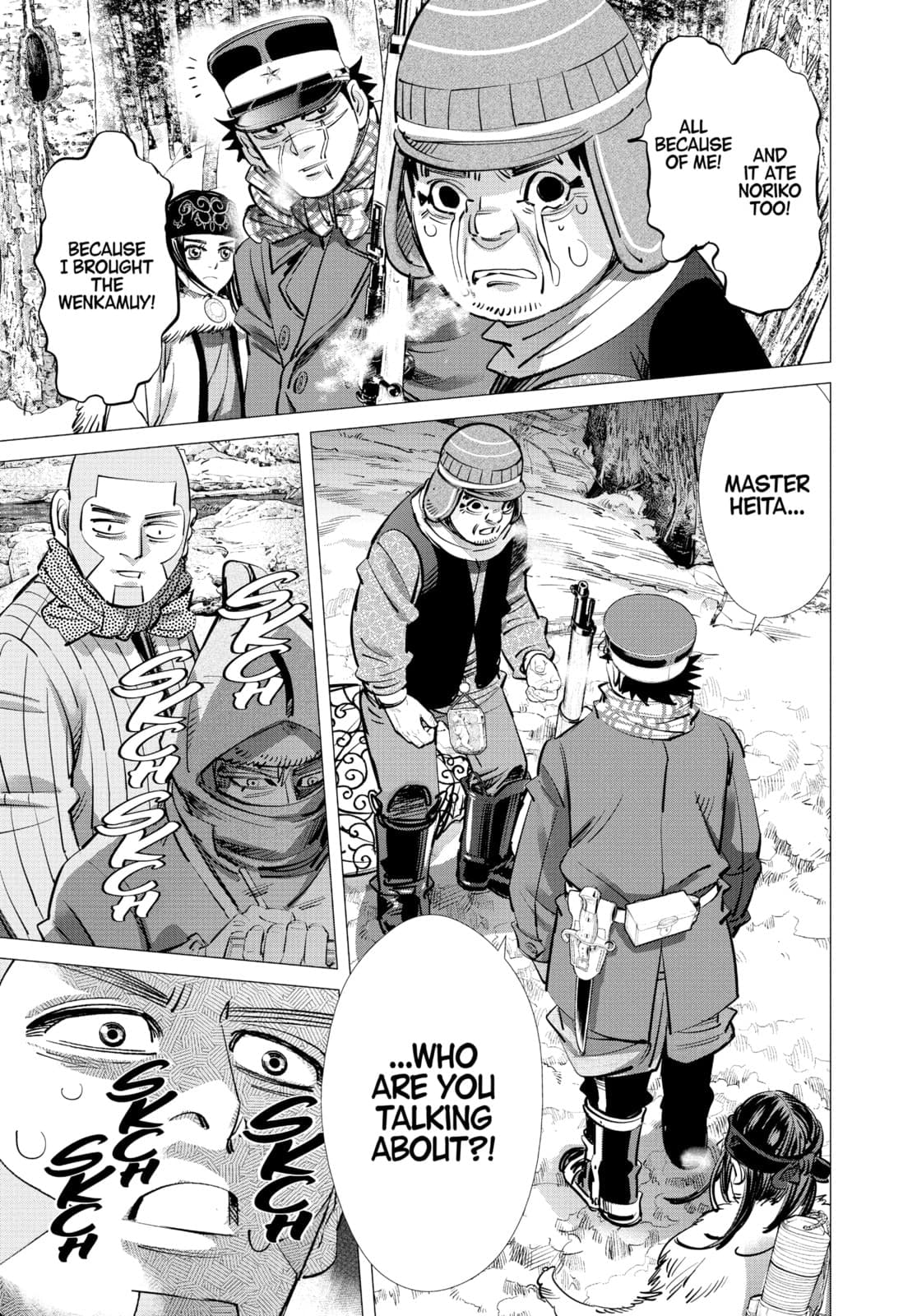 Golden Kamuy chapter 220, page 9