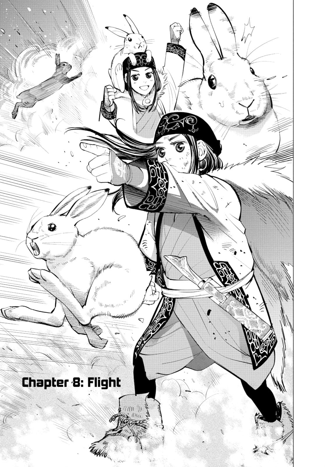 Golden Kamuy chapter 8, page 1