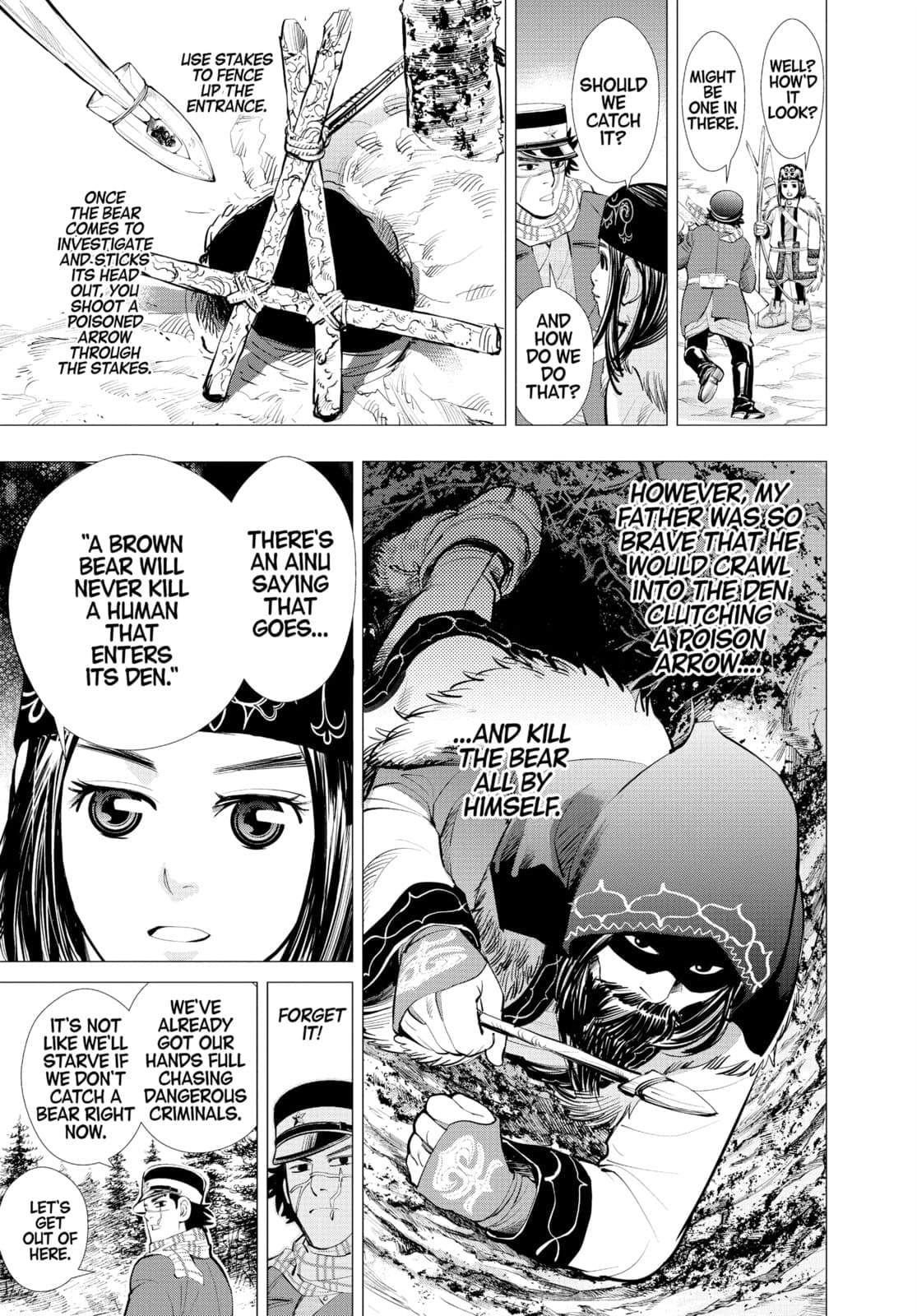 Golden Kamuy chapter 8, page 10