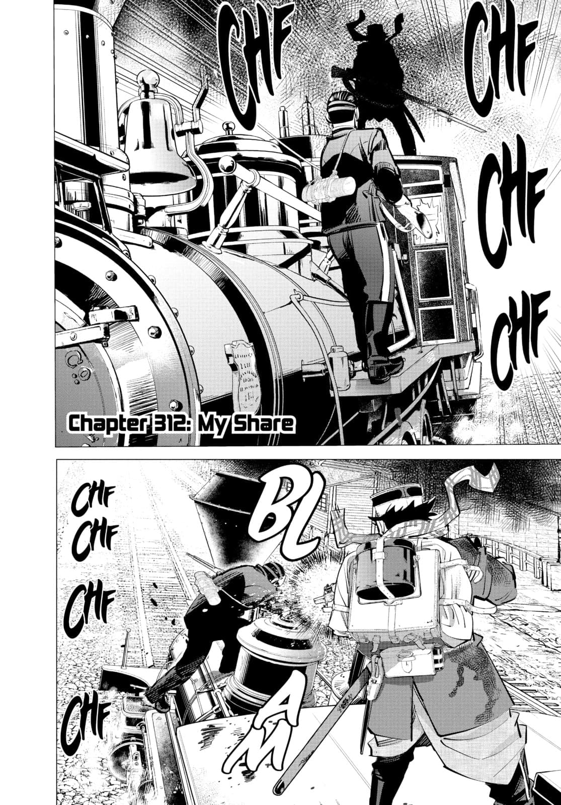 Golden Kamuy chapter 312, page 1