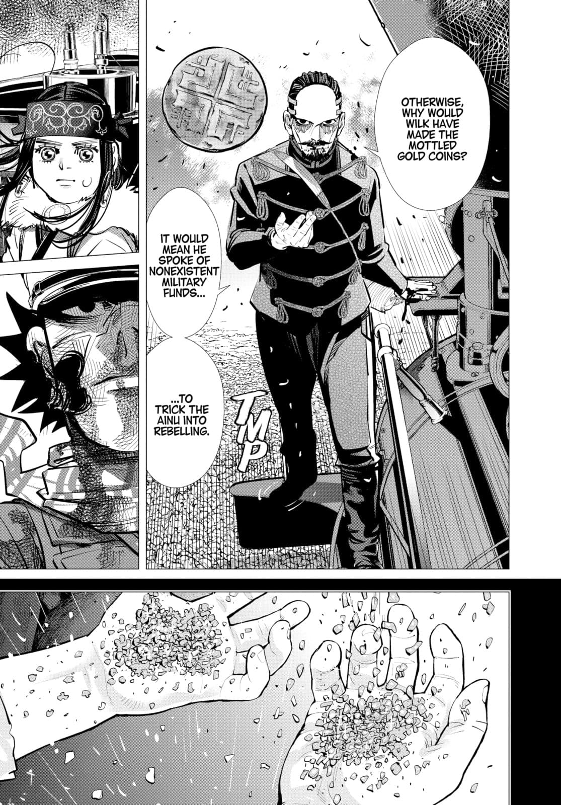Golden Kamuy chapter 312, page 12