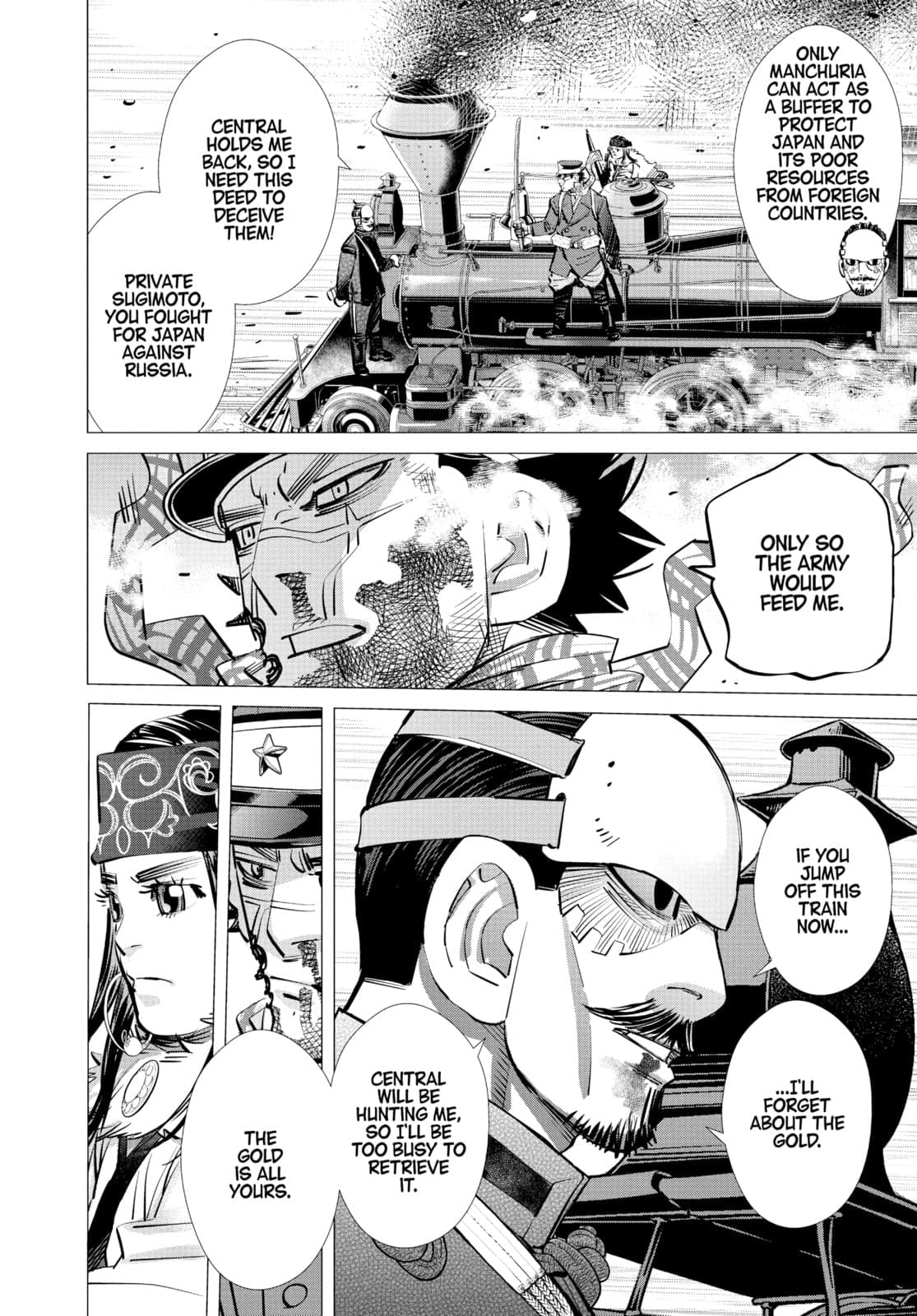 Golden Kamuy chapter 312, page 13