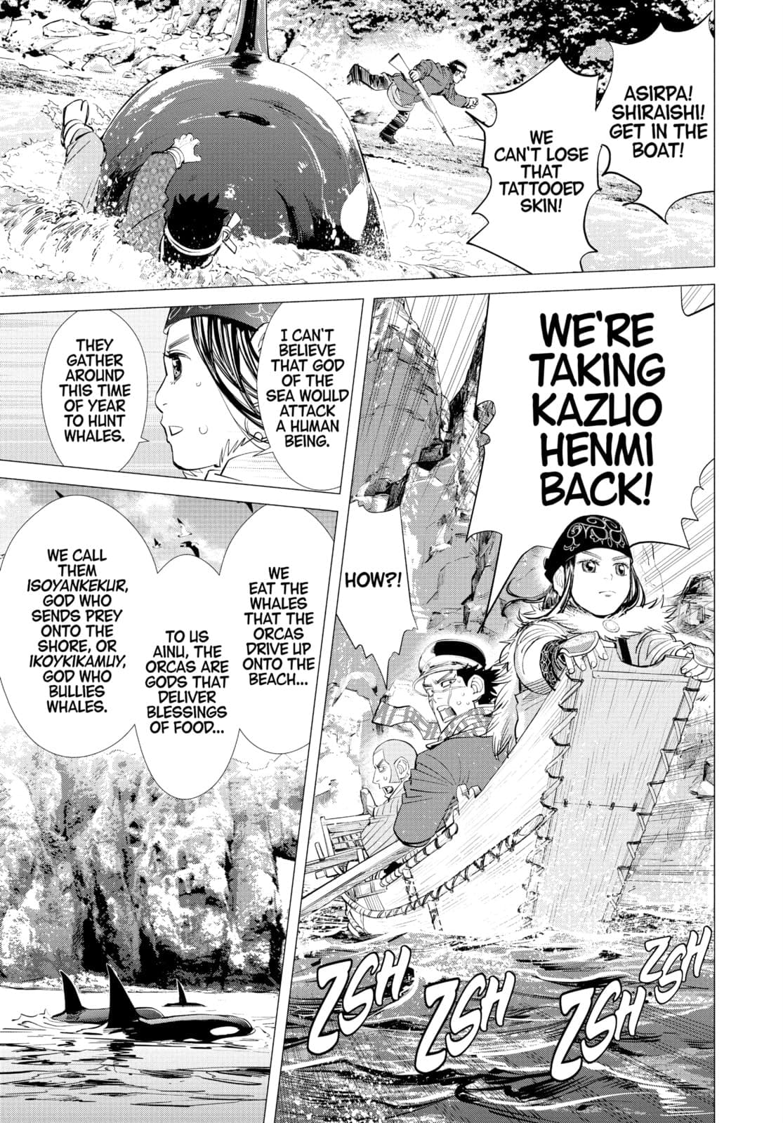 Golden Kamuy chapter 41, page 9