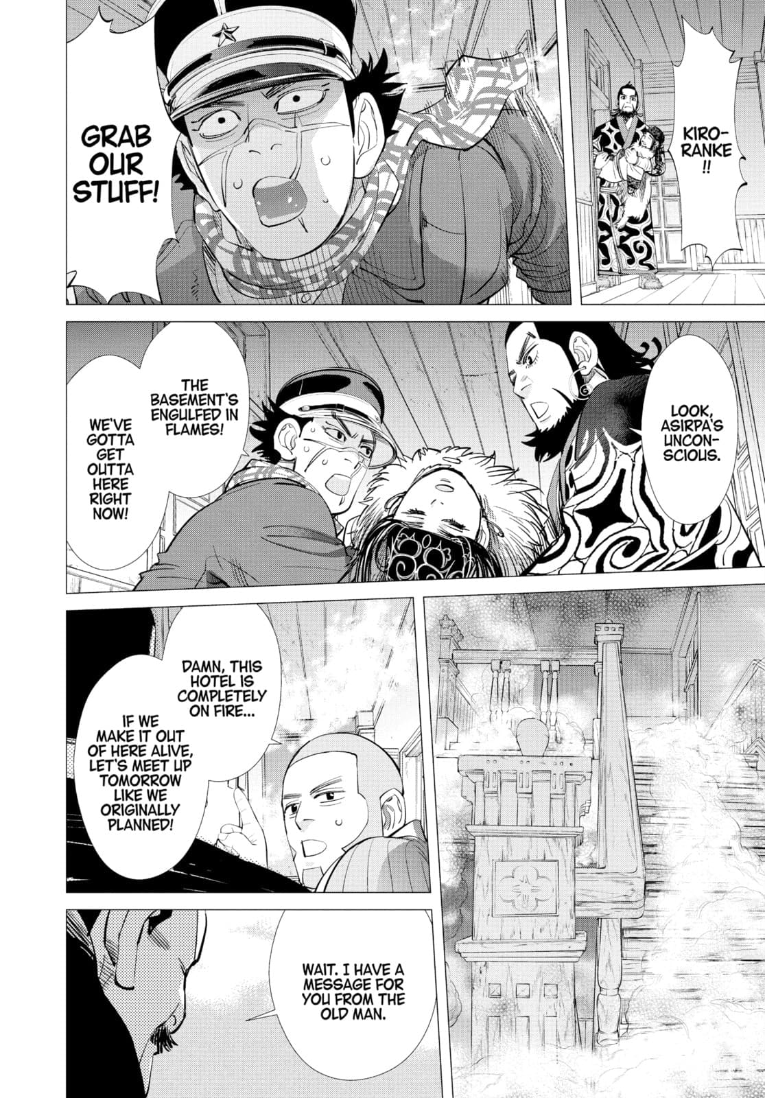 Golden Kamuy chapter 54, page 8