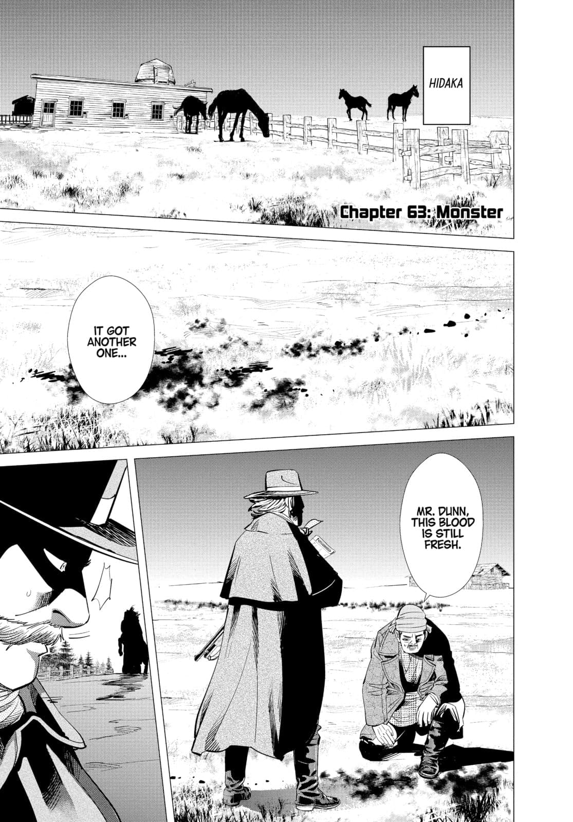 Golden Kamuy chapter 63, page 1