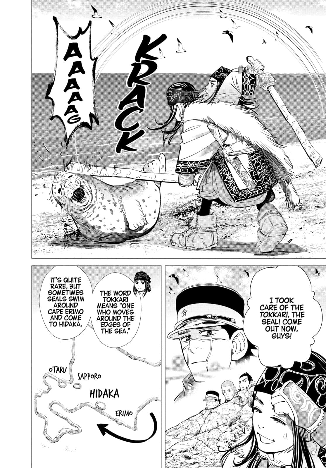 Golden Kamuy chapter 63, page 4