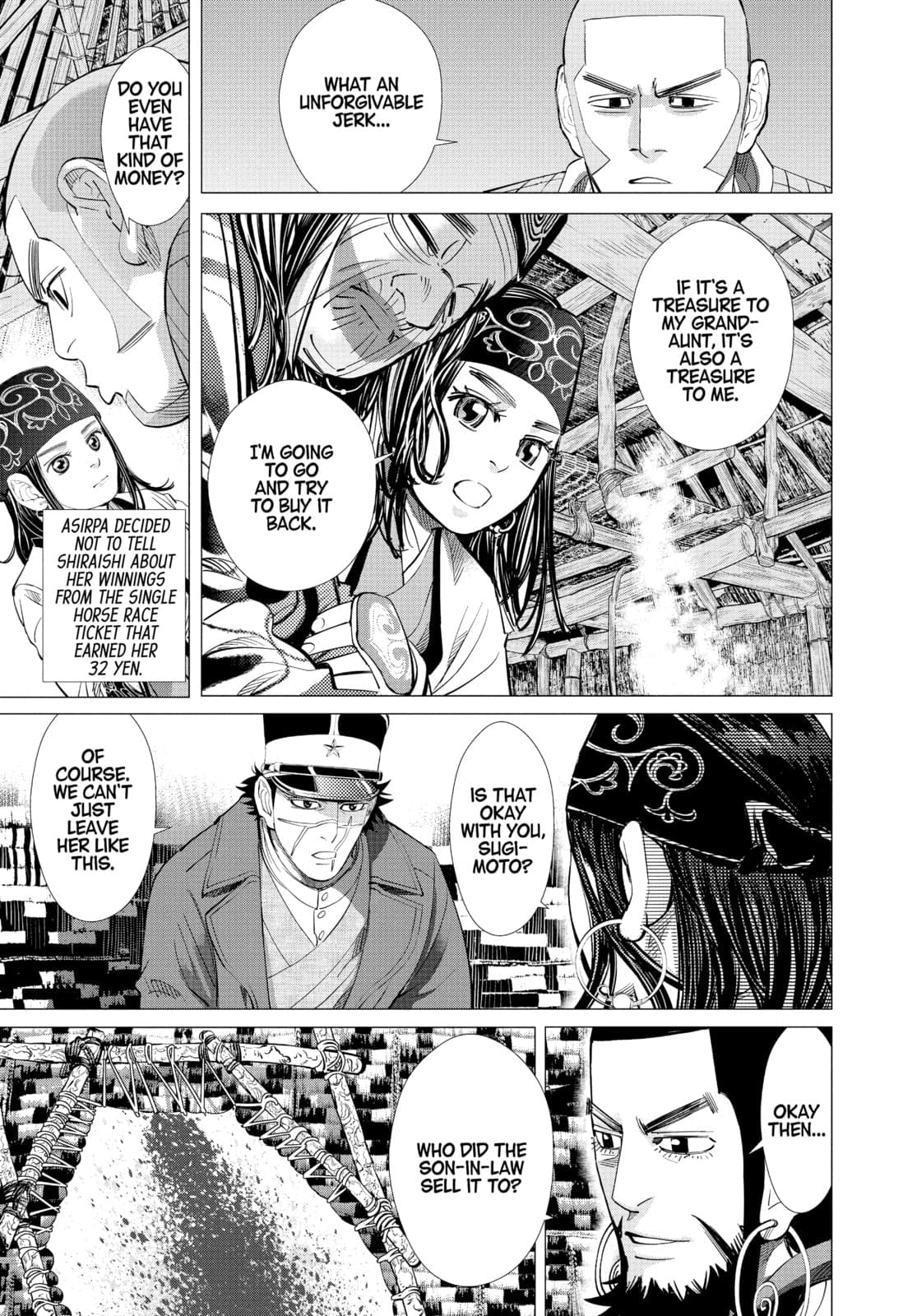 Golden Kamuy chapter 63, page 14