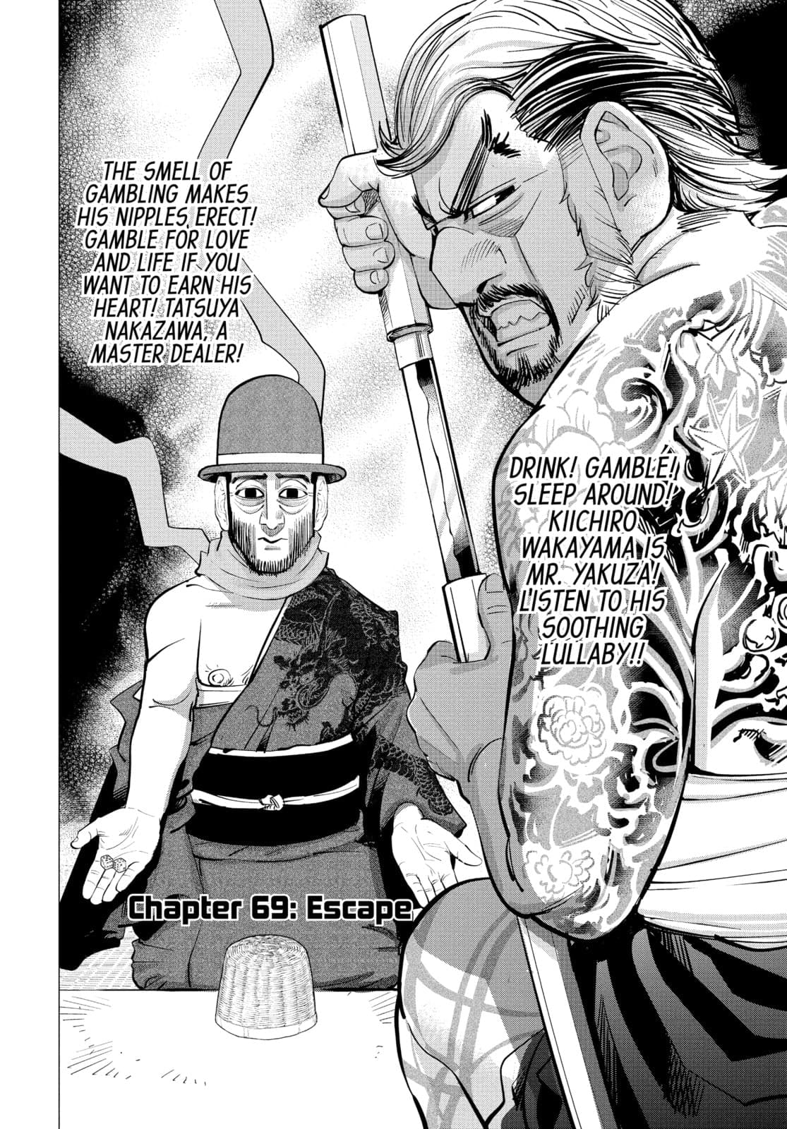 Golden Kamuy chapter 69, page 1