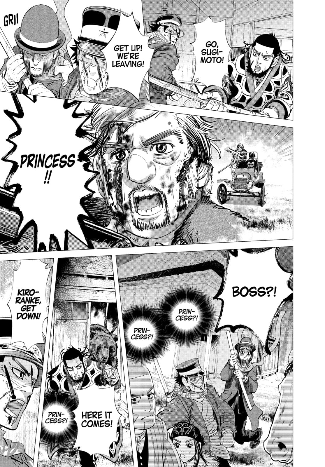 Golden Kamuy chapter 69, page 8