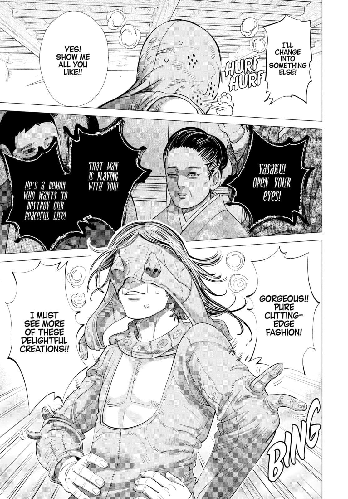Golden Kamuy chapter 72, page 9