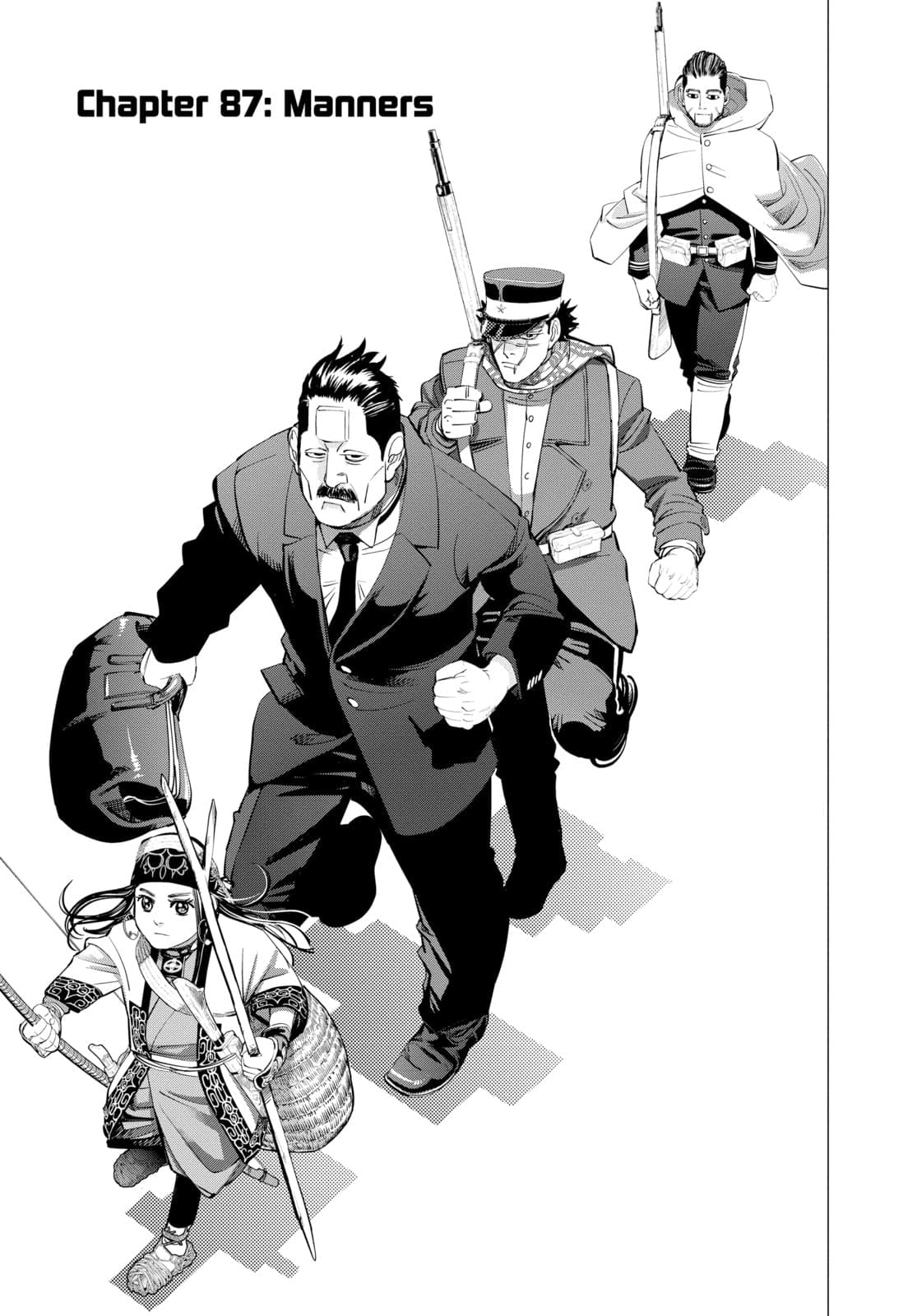Golden Kamuy chapter 87, page 1