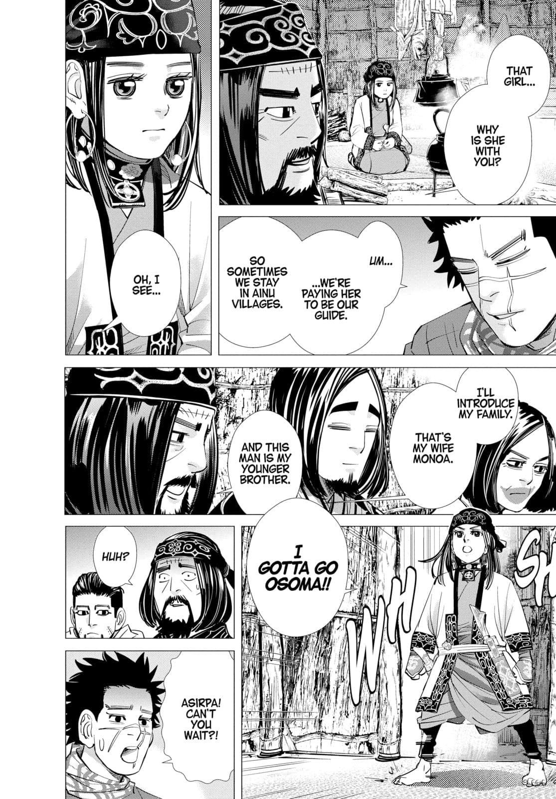 Golden Kamuy chapter 87, page 14