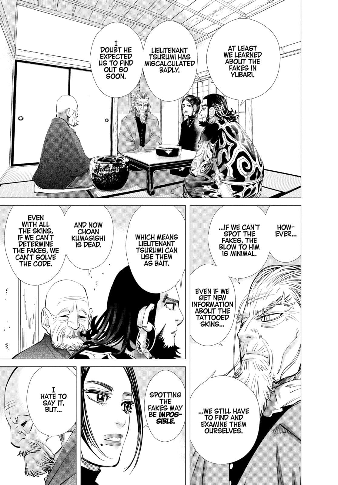 Golden Kamuy chapter 90, page 15