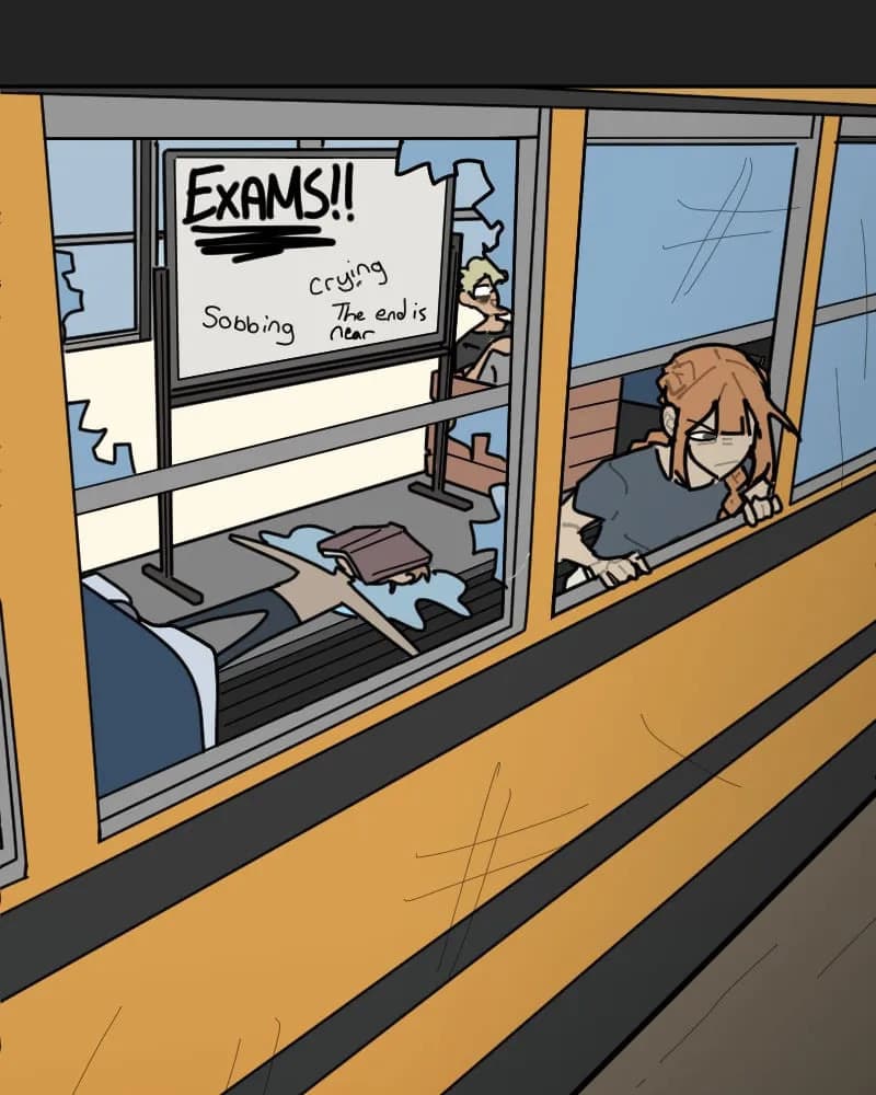 School Bus Graveyard chapter 38, page 8